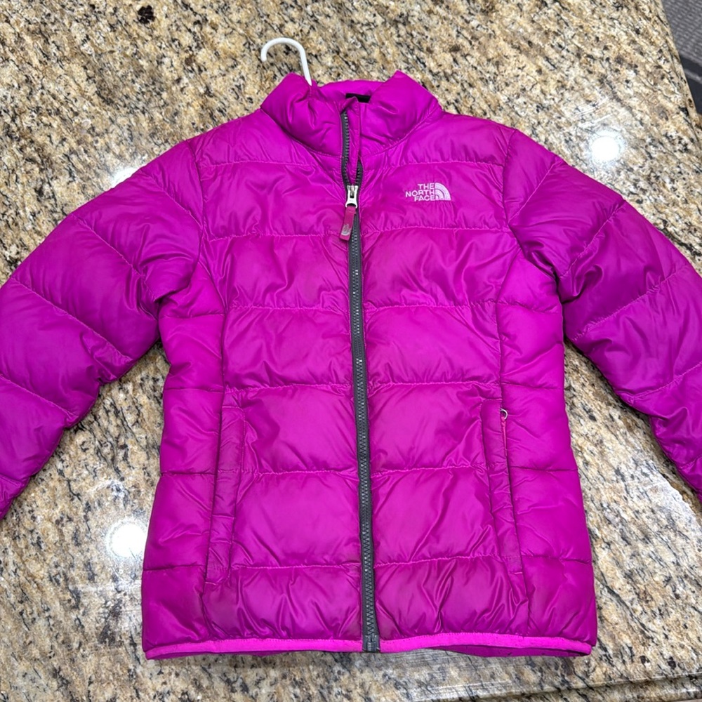 The North Face girls jacket 10/12